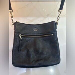 Kate Spade Black Leather Crossbody Bag